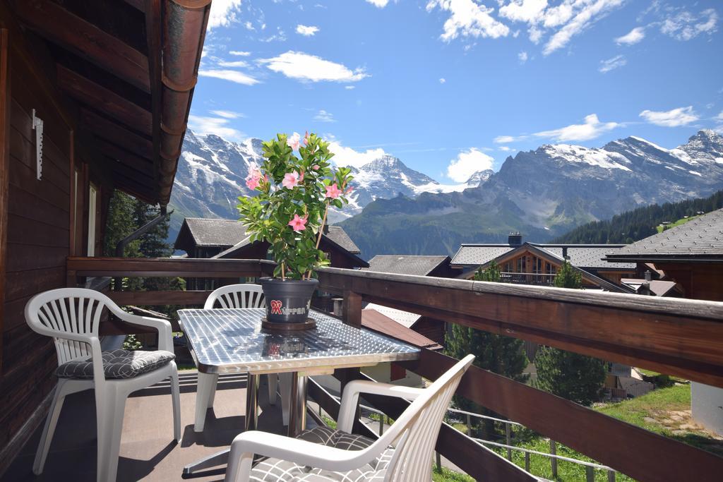 Chalet Bim Chilchli Мюррен Экстерьер фото