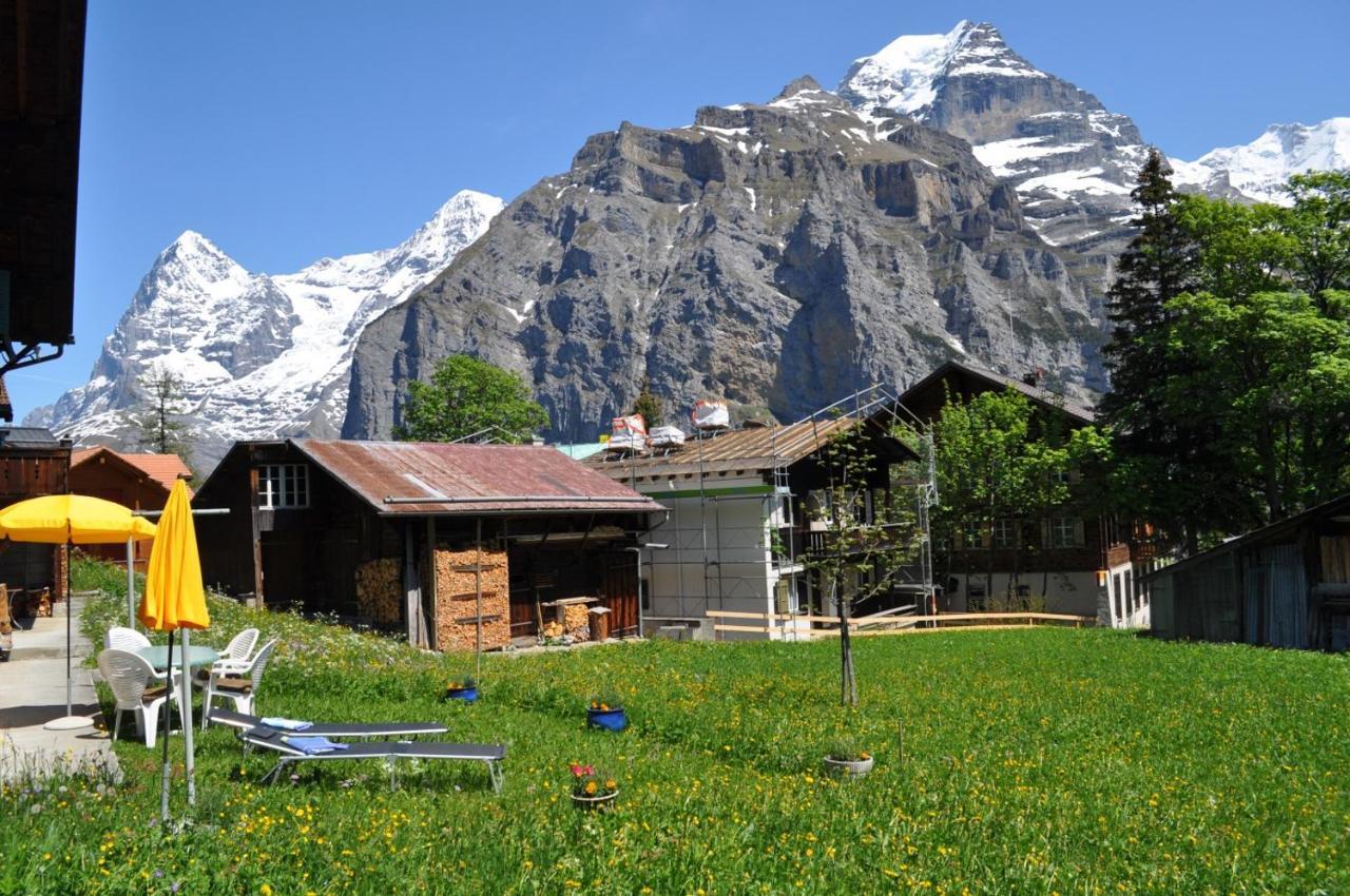 Chalet Bim Chilchli Мюррен Экстерьер фото