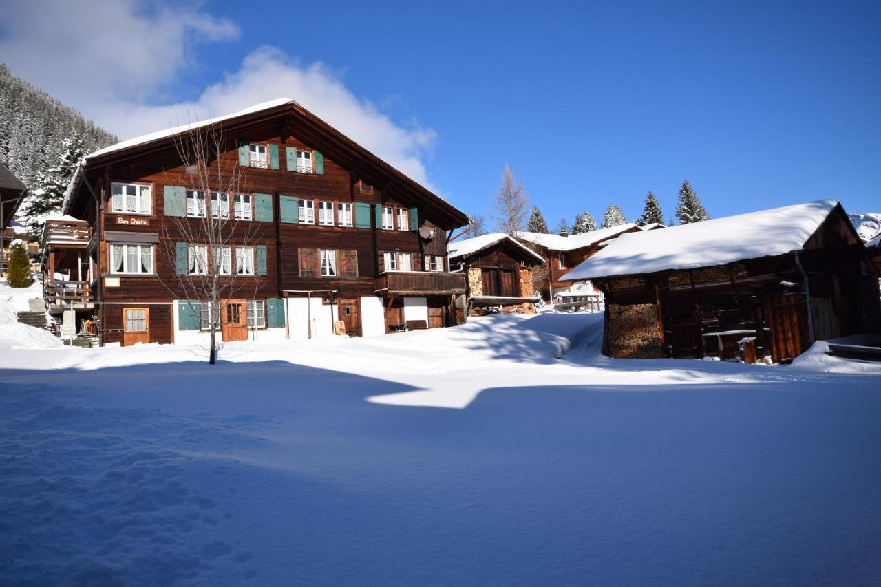 Chalet Bim Chilchli Мюррен Экстерьер фото